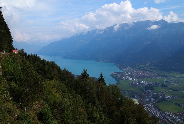 Lake Brienz from 4,337 feet. 