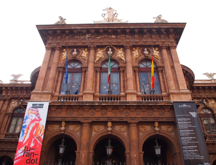 Visiting the opera house! I didn't see any operas, but the building itself was stunning. 