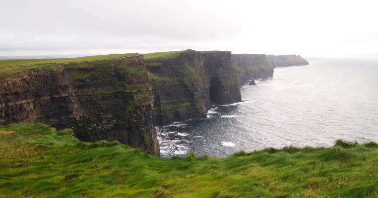 The Cliffs of Moher, one of the most famous natural attractions in Ireland. 