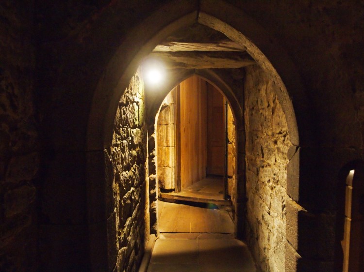 We were able to explore some f the castle's passages, and see how its former royal residents lived. 