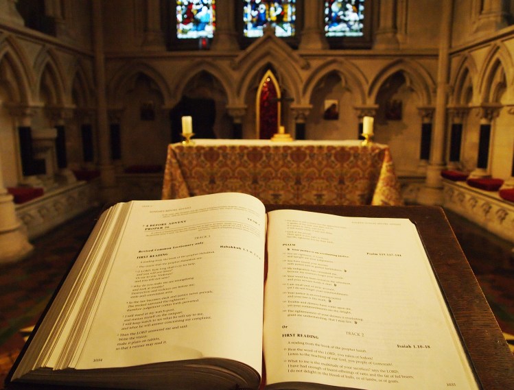 There were so many nooks and crannies to explore in the church. Here, we found a chapel behind the main altar. 