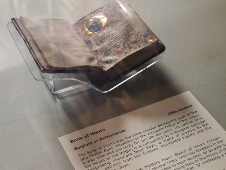 Several historic books are on display in the library as well - giving visitors the chance to get up close and personal with the library's famous collection.